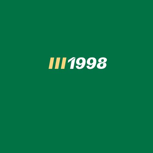 Logo da III1998